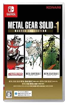 Nintendo Switch 本体 l Gear Solid 1 METAL GEAR SOLID: MASTER COLLECTION Vol. 1 for Nintendo
